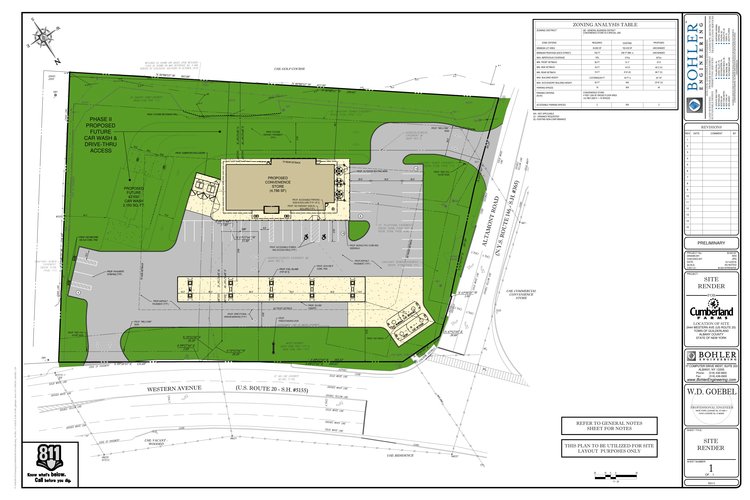 Cumby revises proposal for a gas station at routes 20 and 146 The Altamont Enterprise